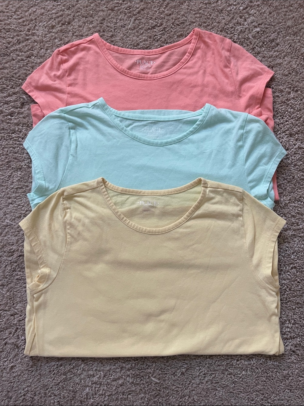 The Children’s Place lot of 3 short sleeve t-shirts, XXL 16